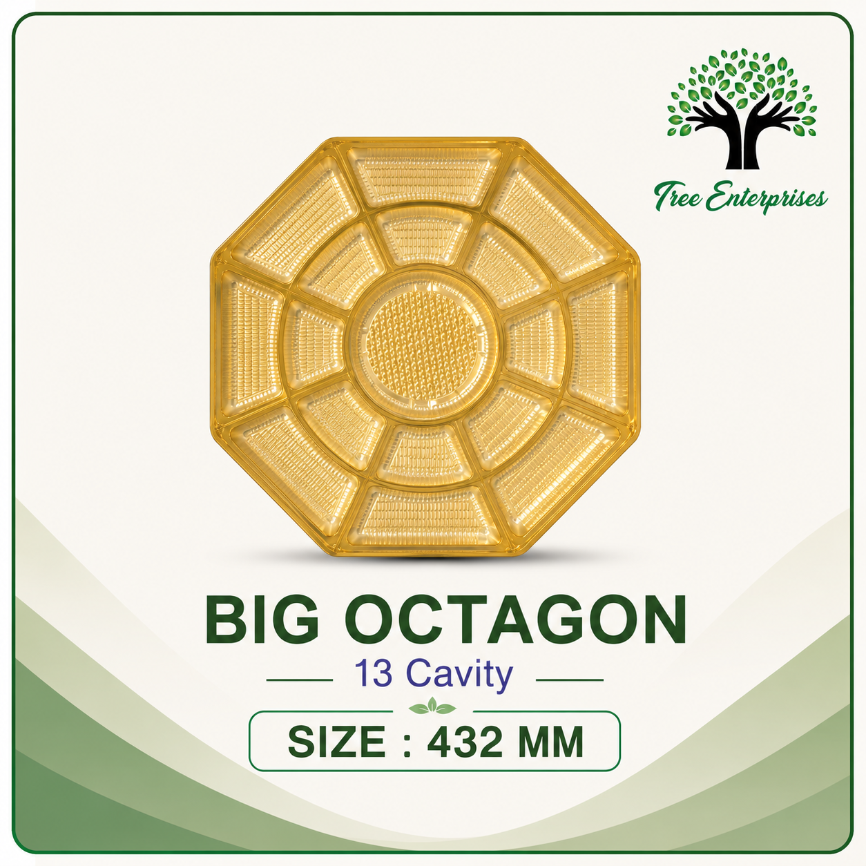 BIG OCTAGON 13 CAVITY SIZE 423MM